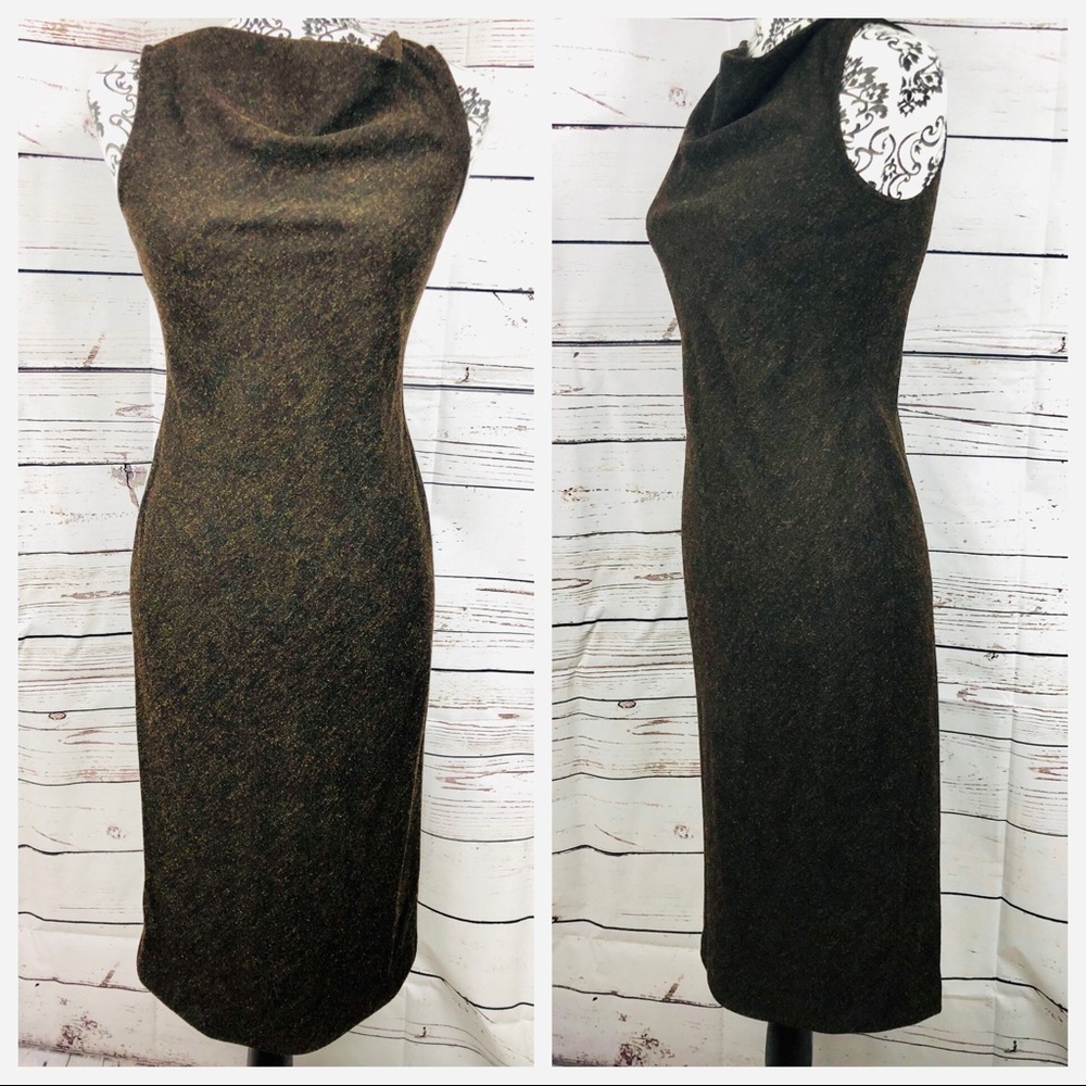 A/X Armani Exchange Dress Sleeveless Midi Fitted